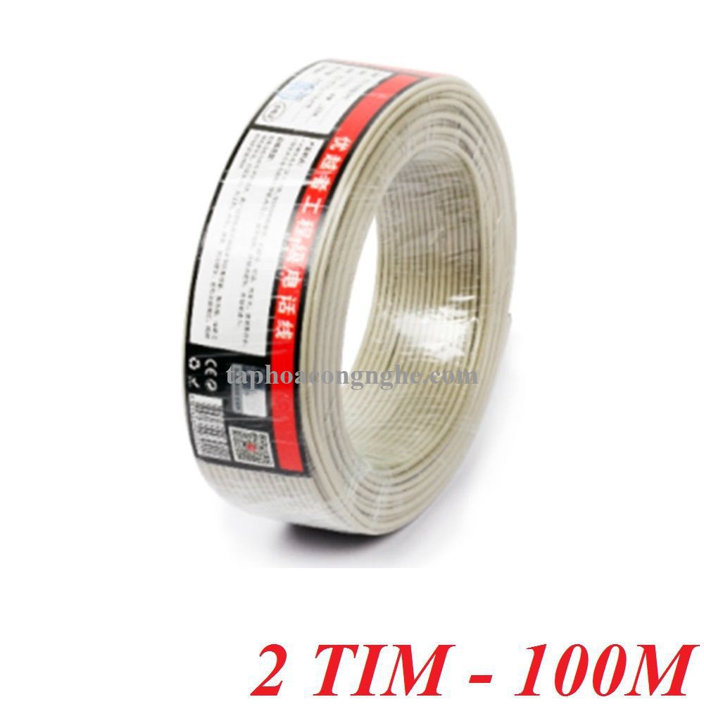 Unitek 26644 C885BG 100M 2 Tim Cable điện thoại 30026644